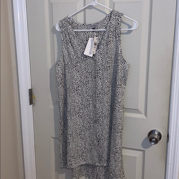 BNWT White/Black Polka Dot Sheath Dress - Picture 2 of 3